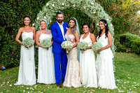 civil wedding in athens riviera at the island private house